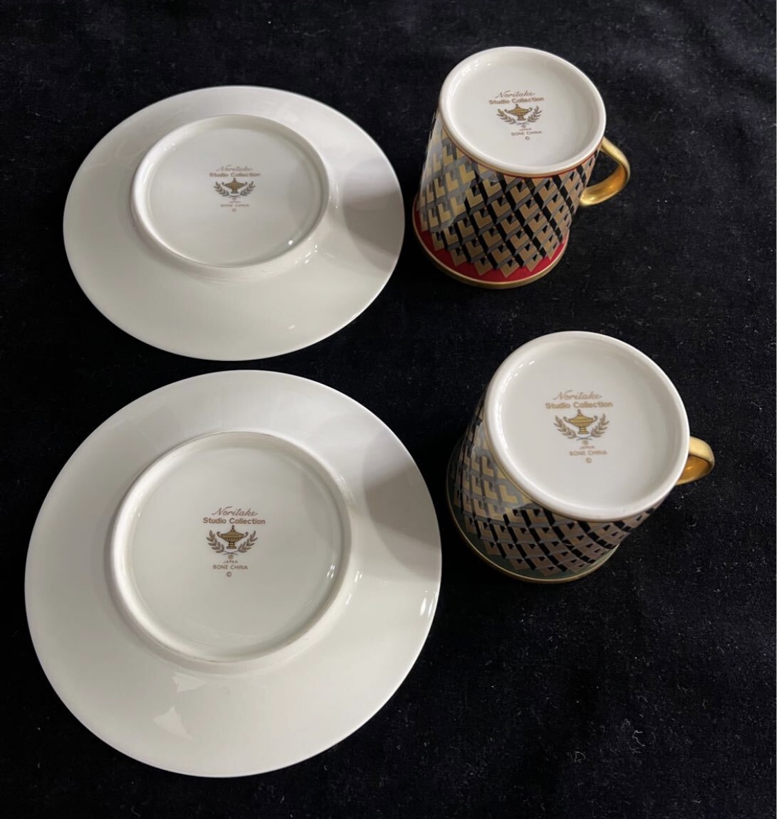 ノリタケ スタジオコレクション カップ＆ソーサーセット