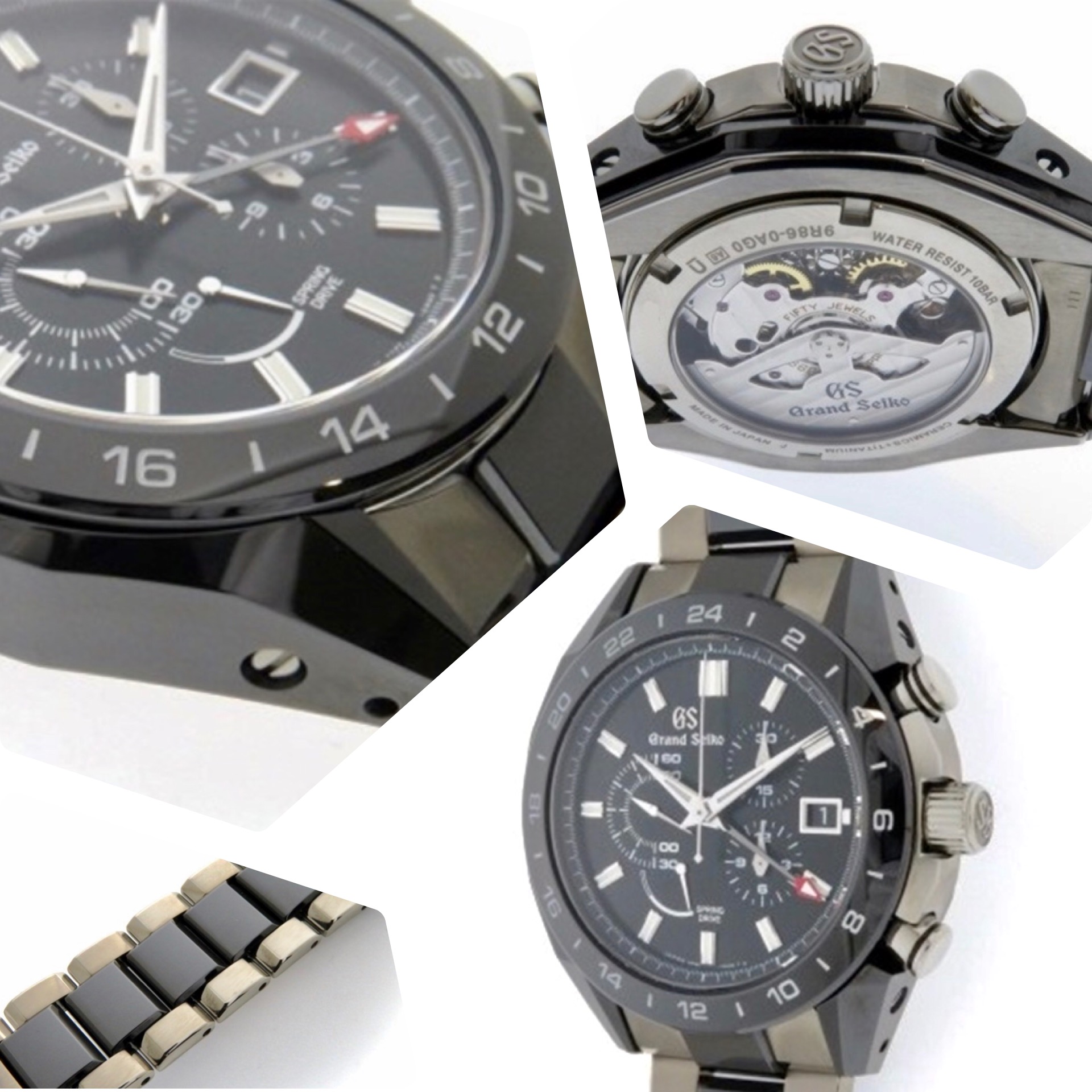 Grand Seiko（グランドセイコー）スプリングドライブ クロノグラフ GMT
