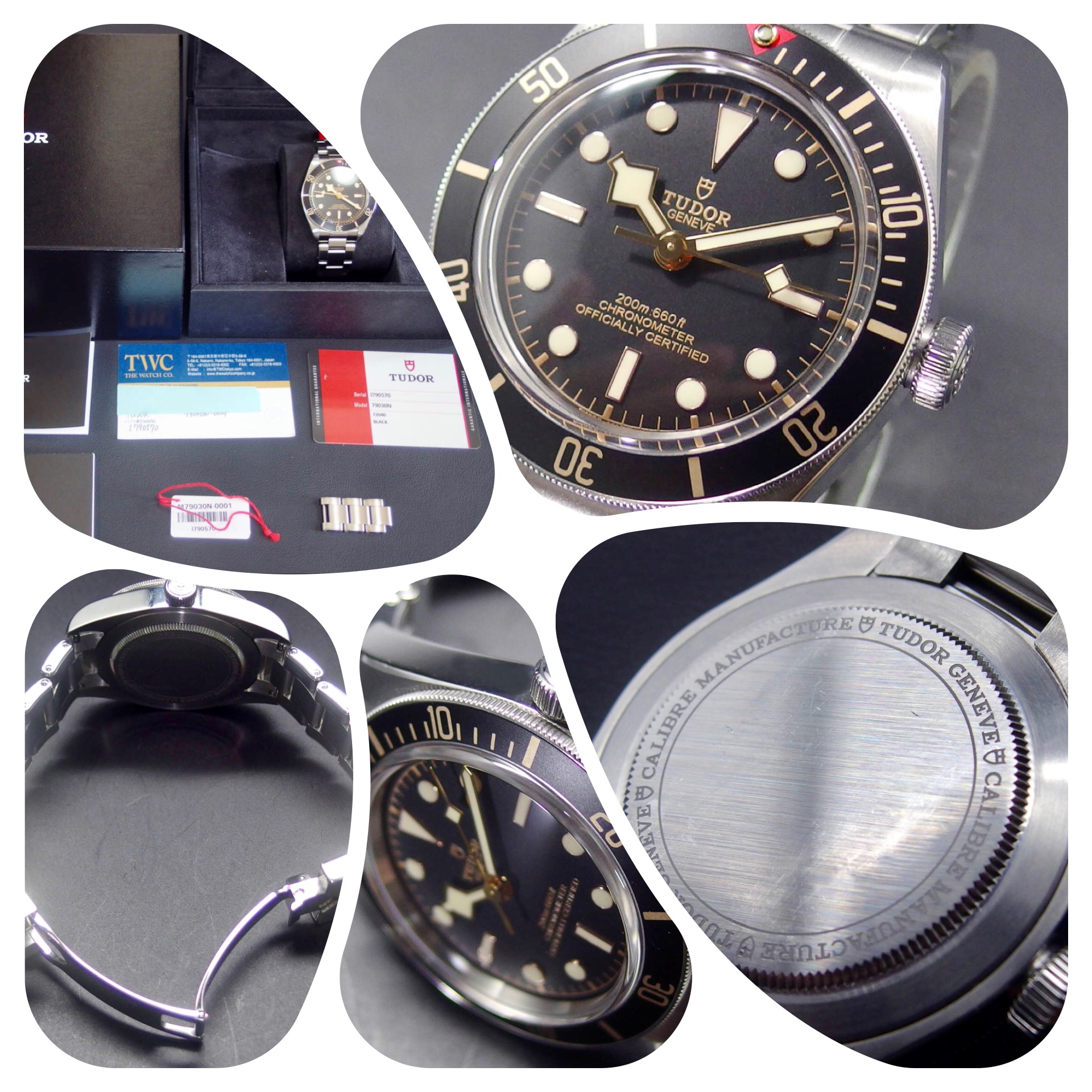 TUDOR（チューダー）BLACK BAY 自動巻き腕時計