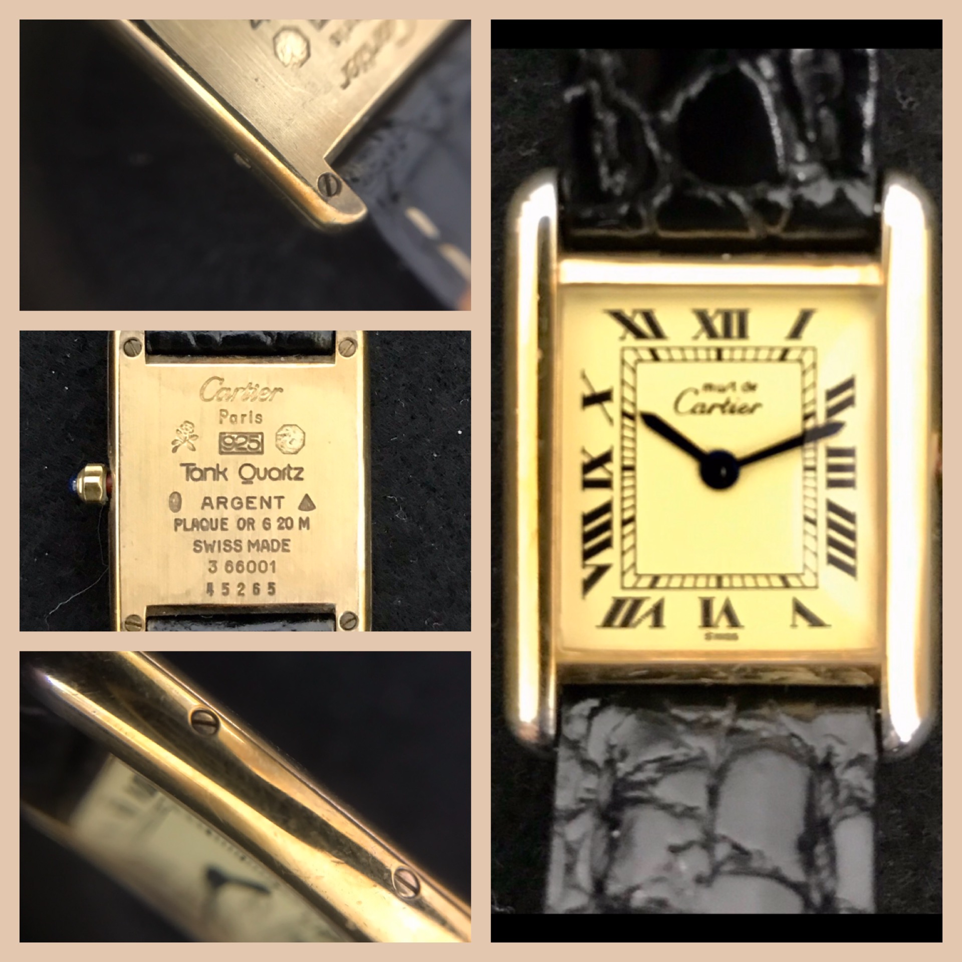 Cartier（カルティエ） マスト・タンク ヴェルメイユ