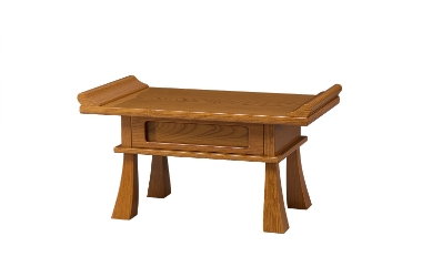 木彫の仏具（経机・位牌など）