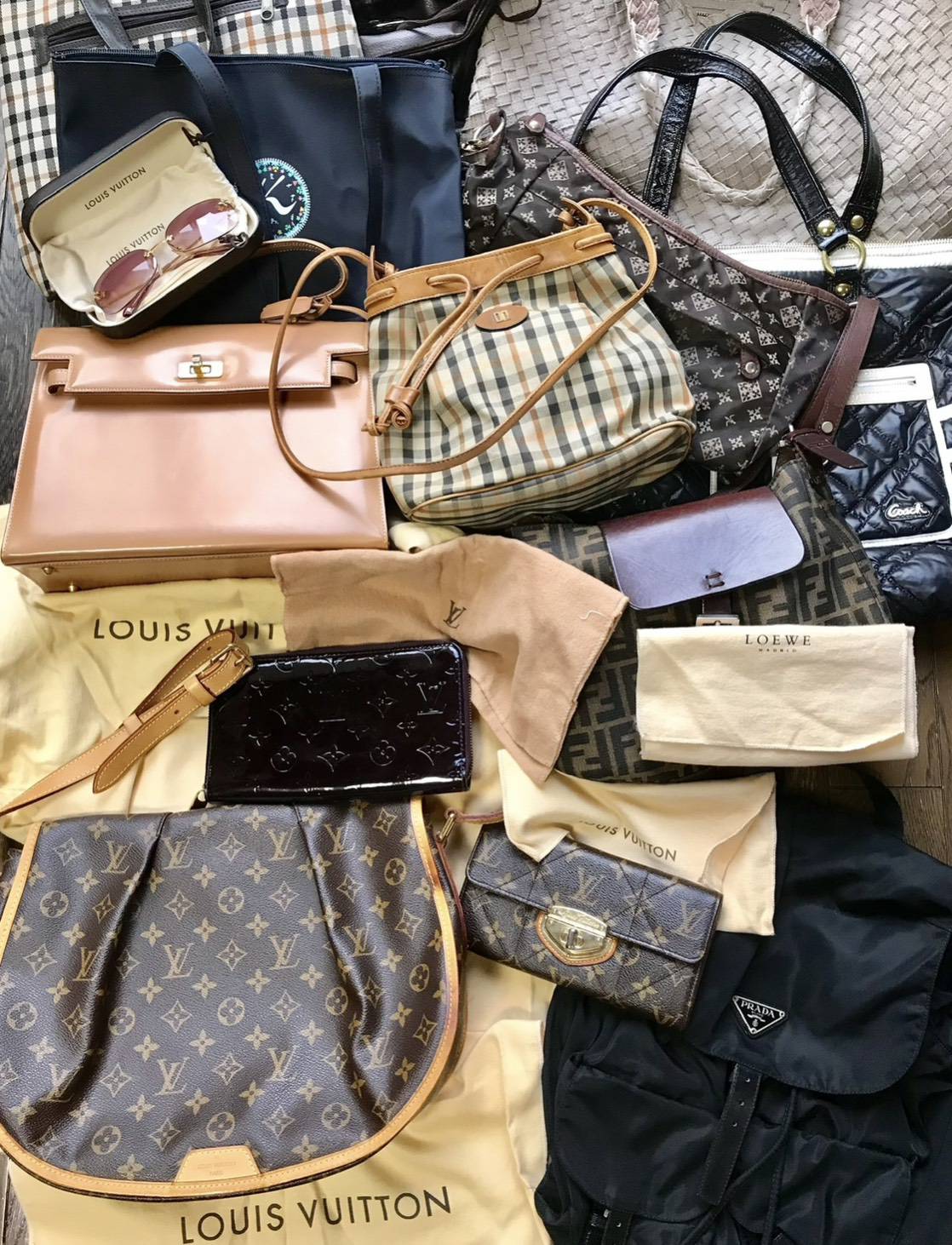 ブランドバッグも高額買取！